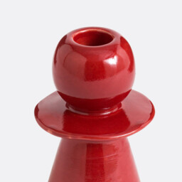 Greta 10cm High Ceramic Candlestick - thumbnail 3