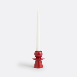 Greta 10cm High Ceramic Candlestick - thumbnail 2