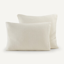 Yafa 100% Organic Cotton Muslin 200 Thread Count Pillowcase