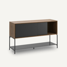 Mambo Metal & Walnut Veneer Sideboard - thumbnail 3