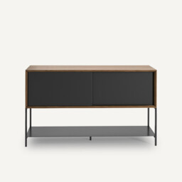 Mambo Metal & Walnut Veneer Sideboard - thumbnail 2