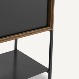 Mambo Metal & Walnut Veneer Sideboard - thumbnail 4