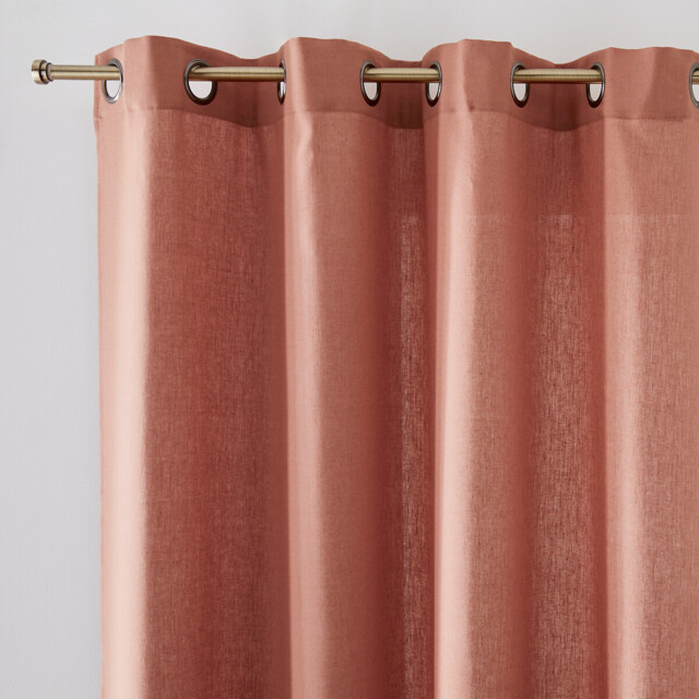 Onega Washed Linen Curtain with Eyelets - image 1