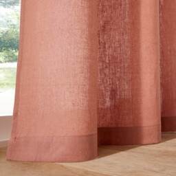 Onega Washed Linen Curtain with Eyelets - thumbnail 3