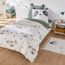 Panda Mania Animal Cotton Duvet Cover