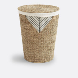 Tressie Woven Laundry Basket - thumbnail 2