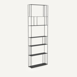 Parallel XL Slim H240cm Metal Bookcase