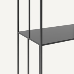 Parallel XL Slim H240cm Metal Bookcase - thumbnail 3