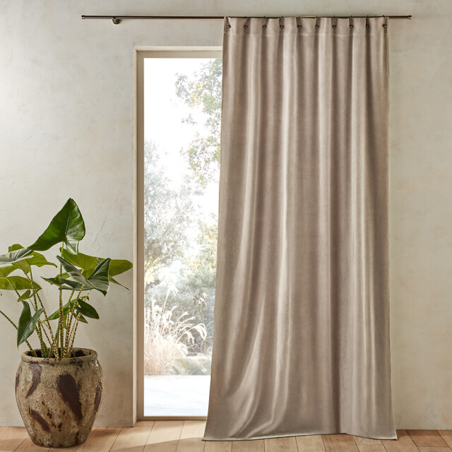 Nyodhi Stonewashed Velvet Curtain - image 1
