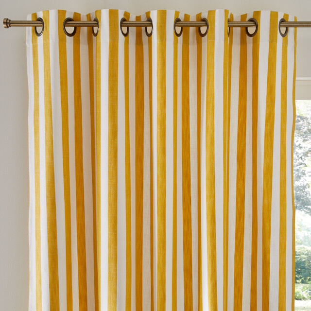 Ramla Cotton Curtain with Eyelets - image 1