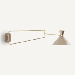 Zoticus Aged Brass Articulated Wall Light