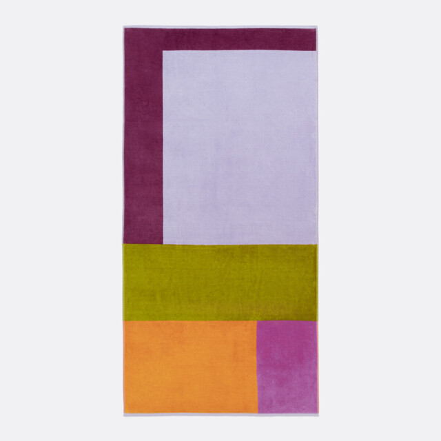 Palavas Velour Towelling Beach Towel - image 1