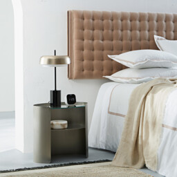 Clepsos Metal & Marble Lamp - thumbnail 2