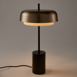 Clepsos Metal & Marble Lamp - thumbnail 3