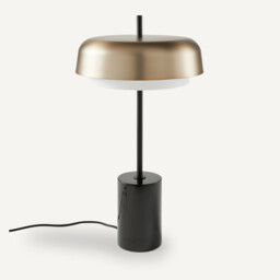 Clepsos Metal & Marble Lamp