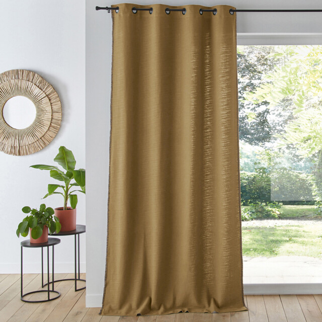 Raoul Pure Cotton Eyelet Curtain - image 1