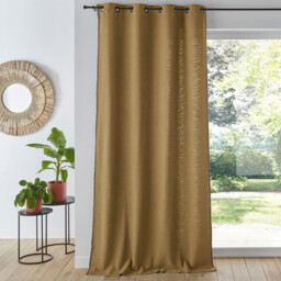 Raoul Pure Cotton Eyelet Curtain - thumbnail 1