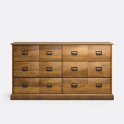 Lindley Solid Pine Chest of 6 Drawers - thumbnail 3