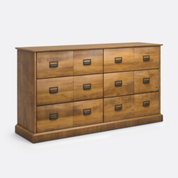 Lindley Solid Pine Chest of 6 Drawers