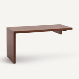 Mikube Walnut Veneer Desk Top, Width 150cm - thumbnail 1