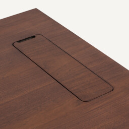 Mikube Walnut Veneer Desk Top, Width 150cm - thumbnail 4