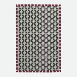 Yse Geometric Print Rug - thumbnail 3