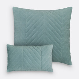Milano Velvet Quilted Cushion Cover - thumbnail 1