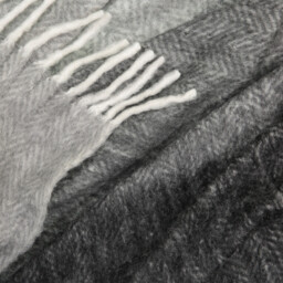 Lichen Warm Blanket with Chevron Pattern - thumbnail 4