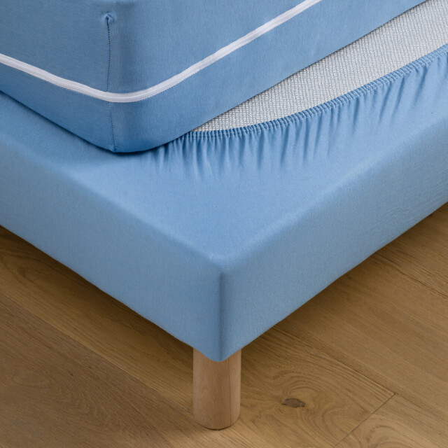 Cotton Jersey Anti-Dust Mite Valance, Max. Height 25cm