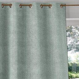 Figuera Chenille Effect Eyelet Curtain - thumbnail 2