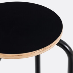 Hiba Stackable School-Style Low Stool - thumbnail 3