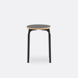 Hiba Stackable School-Style Low Stool - thumbnail 2