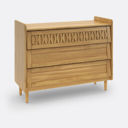 Malaya 3-Drawer Chest of Drawers - thumbnail 1