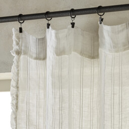 Plumaka Linen Mix Voile Curtain Panel - thumbnail 4