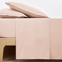 Scenario Plain Cotton Percale Flat Sheet
