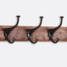 Anet Wall-Mounted Coat Rack with 5 Hooks - thumbnail 3
