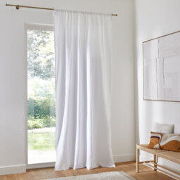 Kumla Cotton Muslin Curtain Panel - thumbnail 2