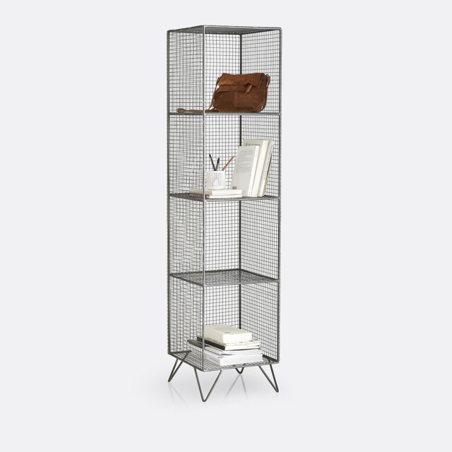 Areglo 4-Level Metal Shelving Unit