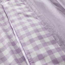Veldi Purple Cotton Duvet Cover - thumbnail 4