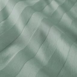 Victor Striped Washed Cotton Satin 300 Thread Count Duvet Cover - thumbnail 4