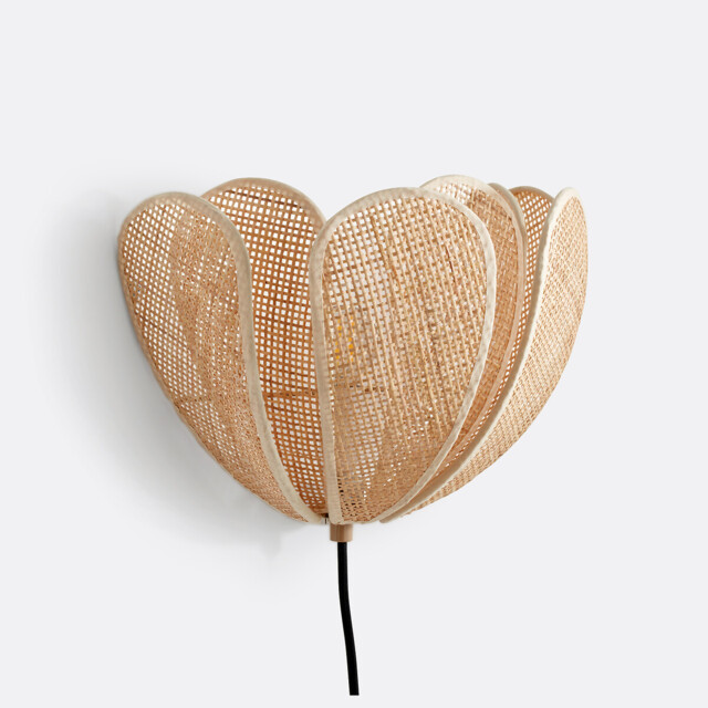 Lola Double Petal Rattan Light - image 1