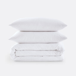 Washed Recycled Polyester Microfibre Bed Set - thumbnail 4