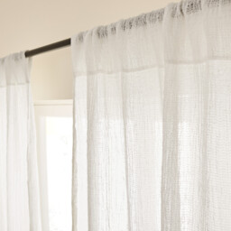 Emisis Linen Openwork Voile Panel - thumbnail 4