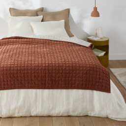 Paulette Cotton Velour Quilt - thumbnail 1
