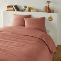 Washed Recycled Polyester Microfibre Bed Set - thumbnail 1