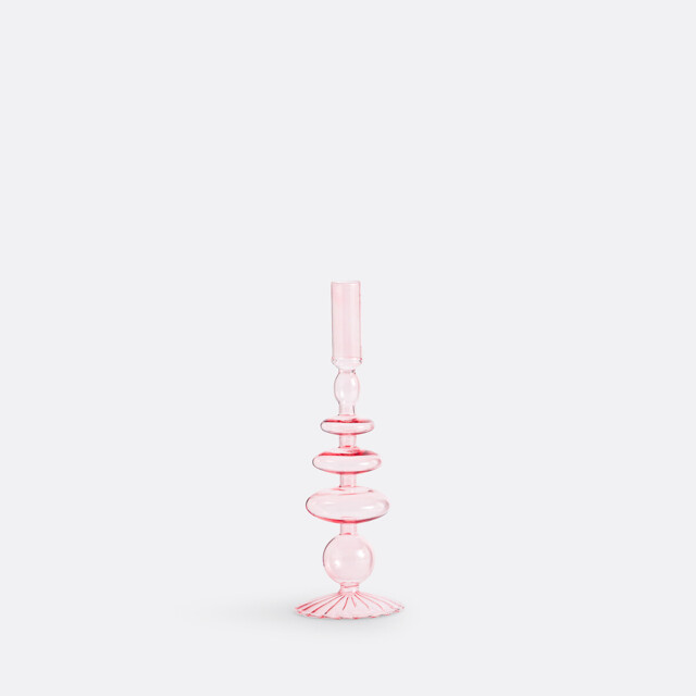 Chilava 27.3cm High Glass Candlestick - image 1