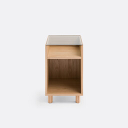 Walor Small Bedside Table with 2 Compartments - thumbnail 2