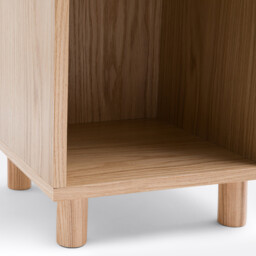 Walor Small Bedside Table with 2 Compartments - thumbnail 4