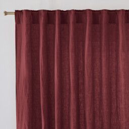 Onega Concealed Tab Top Curtain in Washed Linen