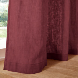 Onega Concealed Tab Top Curtain in Washed Linen - thumbnail 3